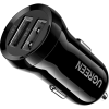Автомобільний зарядний пристрій UGREEN ED018 Dual USB Car Charger 24W 2.4A Black